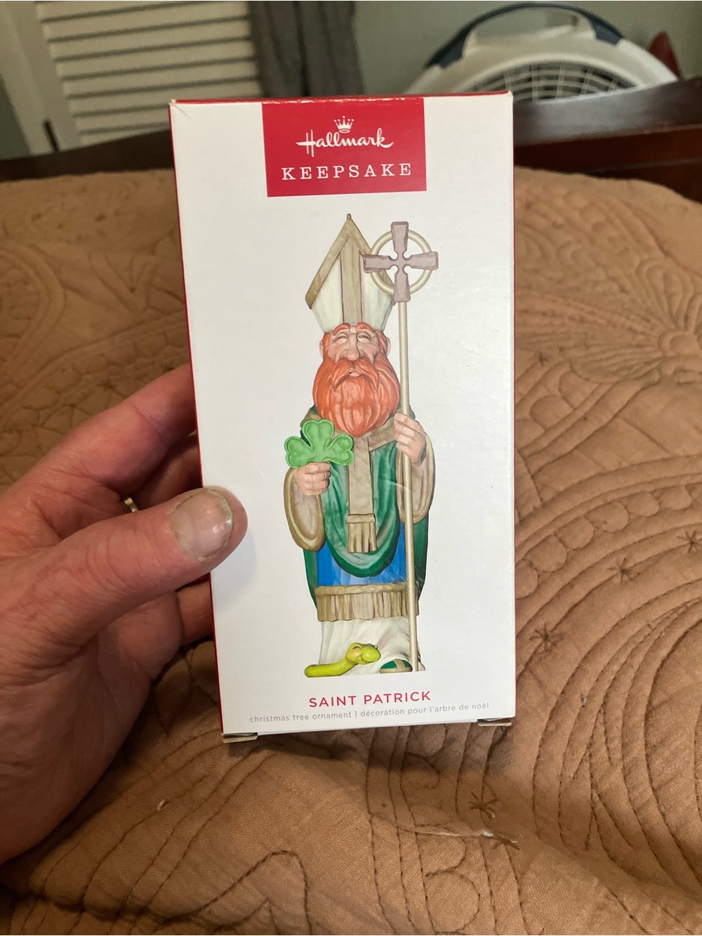 Hallmark Keepsake St Patrick Christmas Ornament Designed by Tracey Larsen